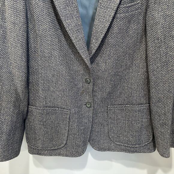 Vintage Pendleton Knockabouts Blazer Jacket Size 12 Elbow Patches 100% Wool - Picture 3 of 11